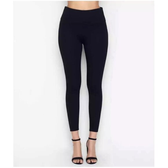 SPANX Pants - SPANX High Rise Ponte Knit Leggings Black Style 20264R